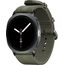 Galaxy Watch8 | 40 мм | Graphite | Athleisure/Green | M/L, Размер: 40 мм, Цвет: Graphite, Тип ремешка: Athleisure, Цвет ремешка: Green, Размер ремешка: M/L, Подключение часов: Bluetooth / Wi-Fi